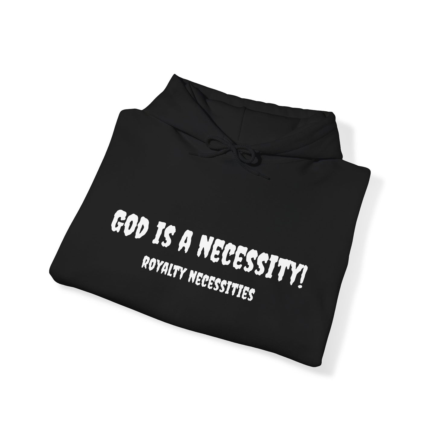 God is a Necessity! RTN Cross Hoodie