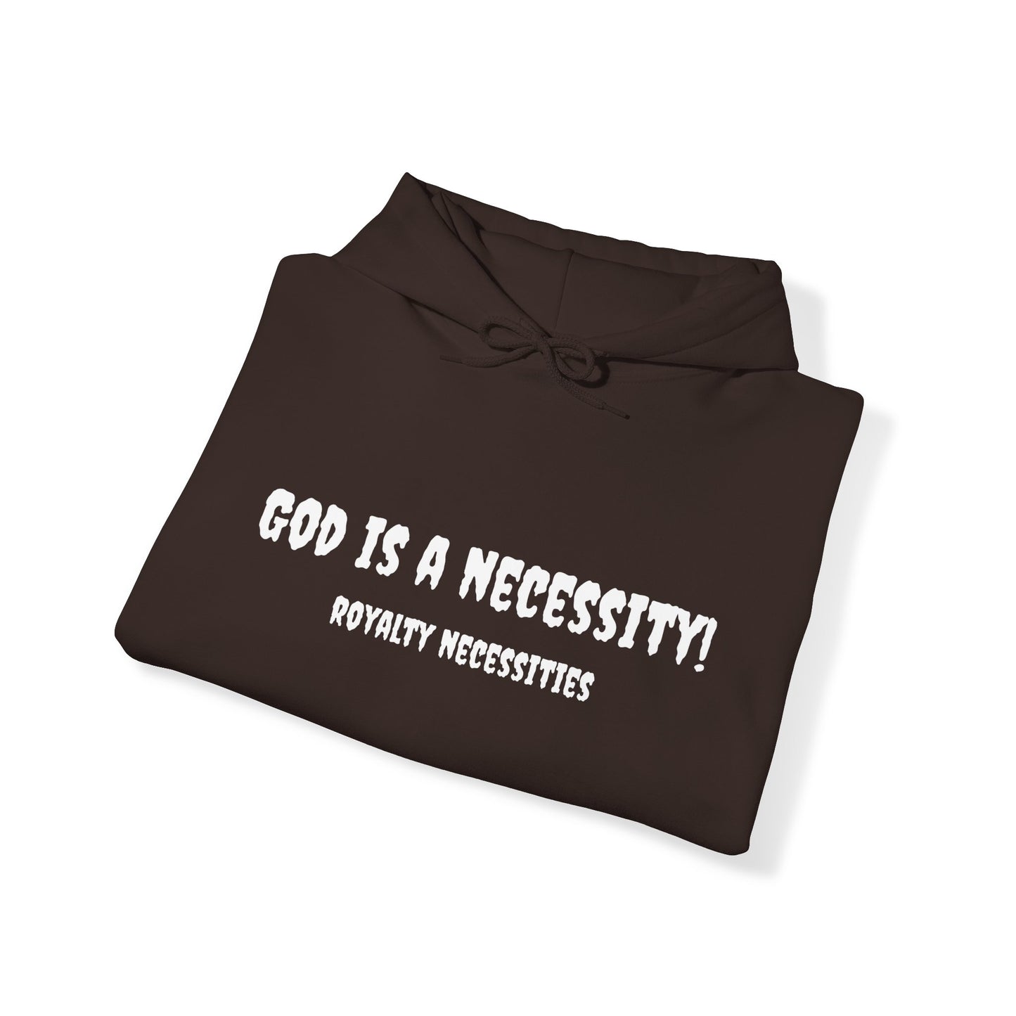 God is a Necessity! RTN Cross Hoodie