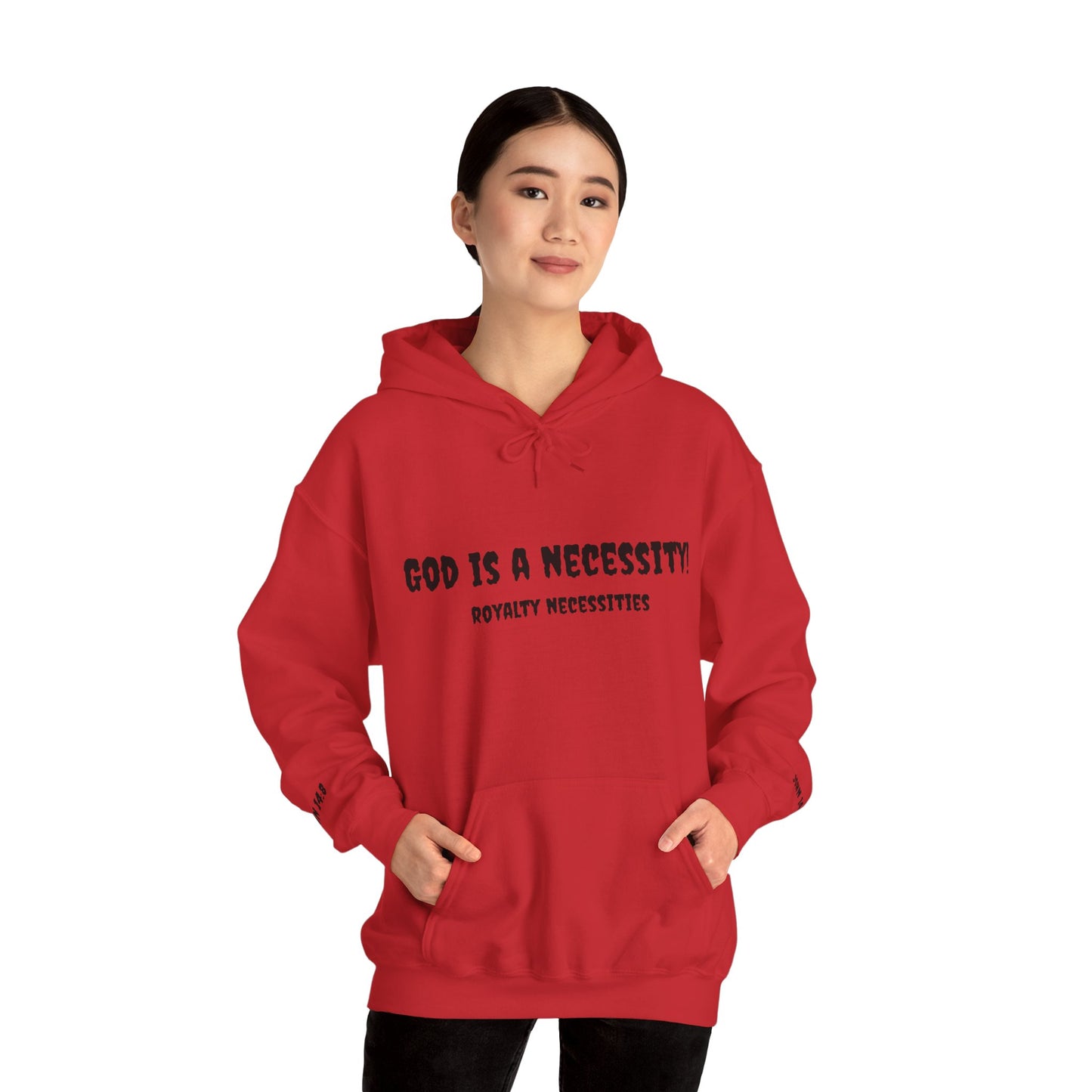 God is a Necessity! RTN Cross Hoodie