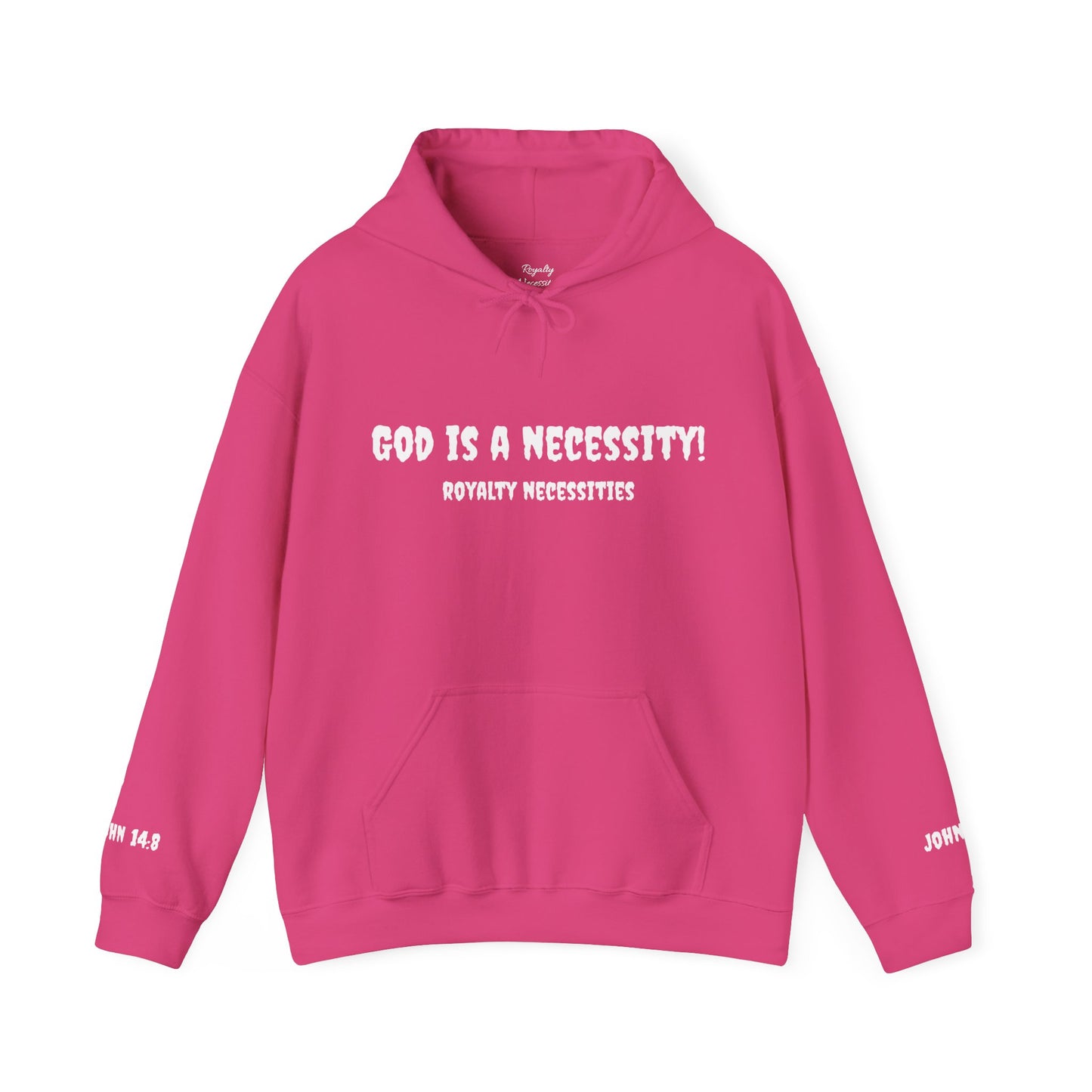 God is a Necessity! RTN Cross Hoodie