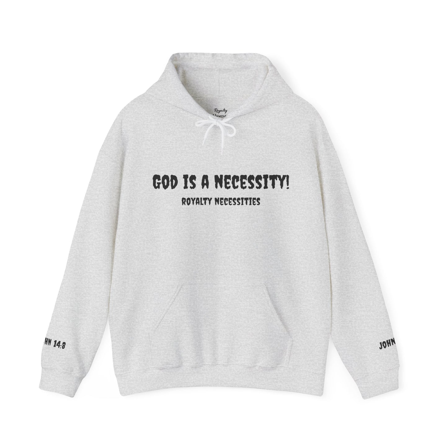 God is a Necessity! RTN Cross Hoodie