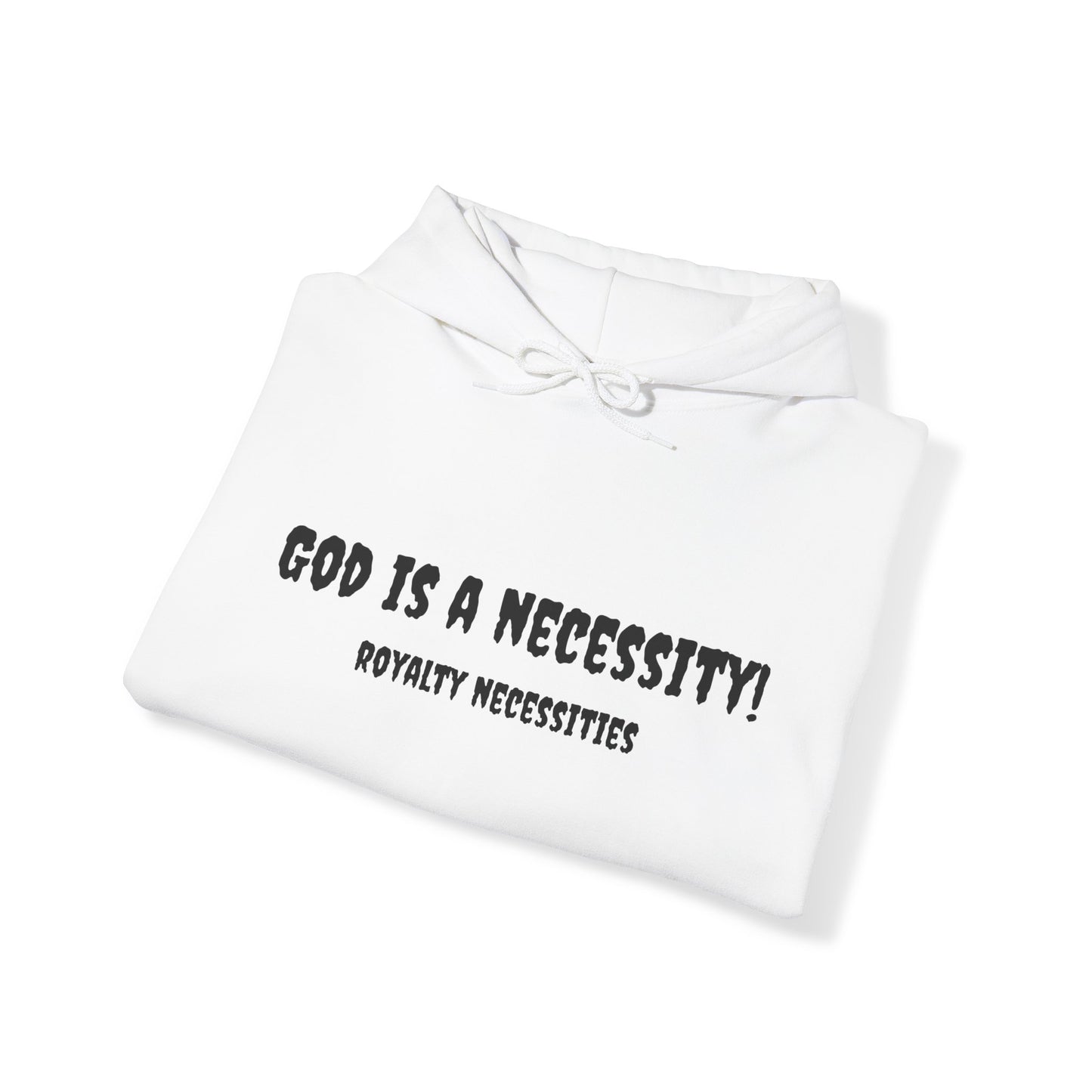 God is a Necessity! RTN Cross Hoodie