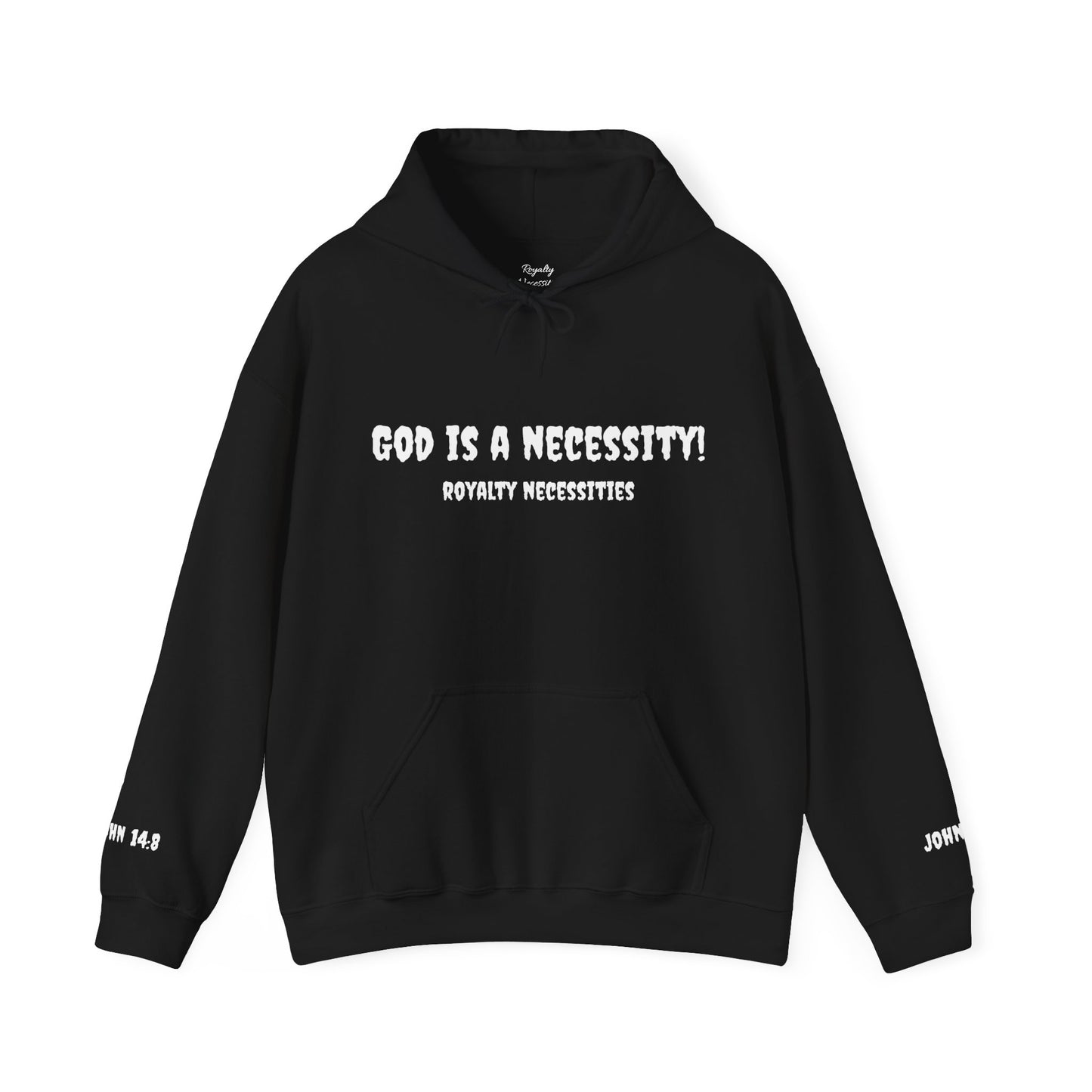 God is a Necessity! RTN Cross Hoodie