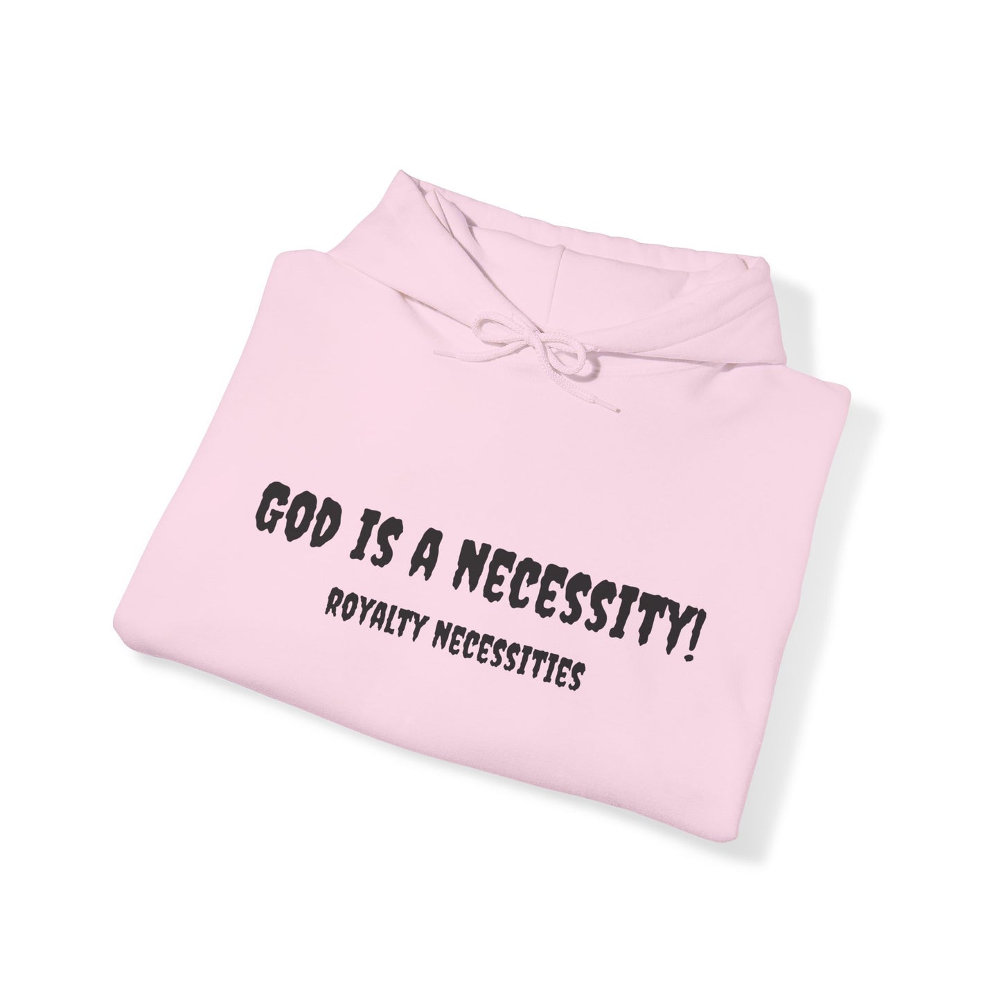 God is a Necessity! RTN Cross Hoodie