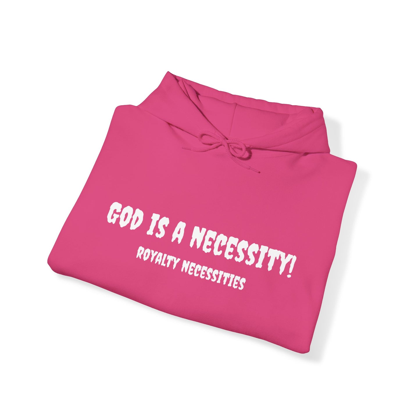 God is a Necessity! RTN Cross Hoodie