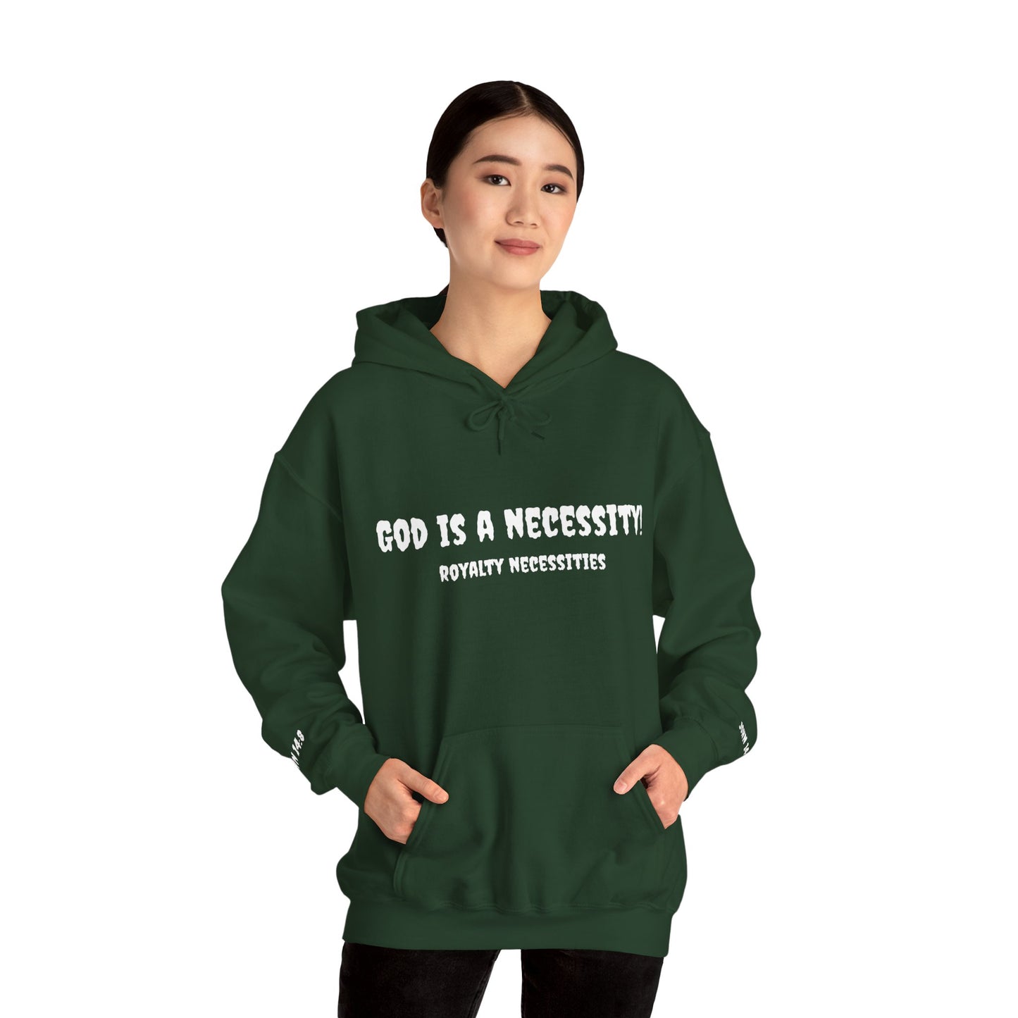 God is a Necessity! RTN Cross Hoodie