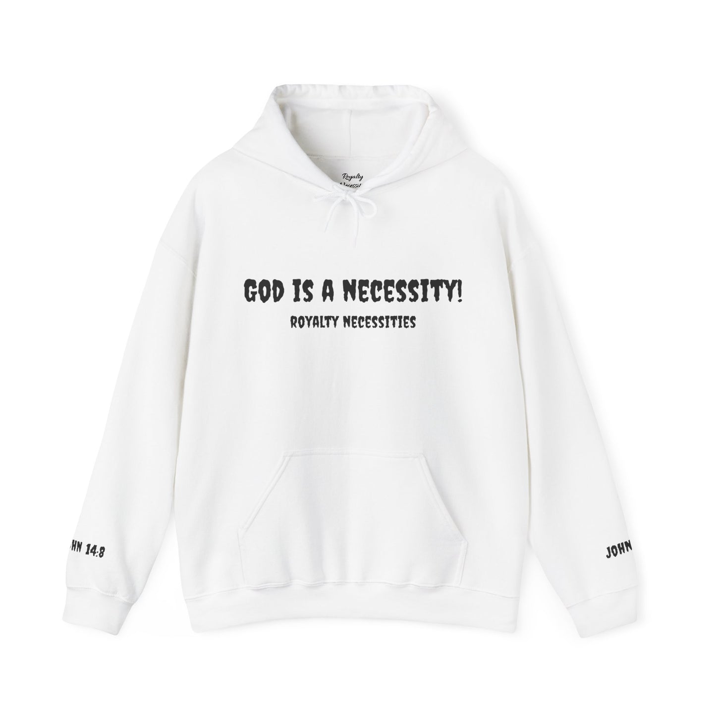 God is a Necessity! RTN Cross Hoodie