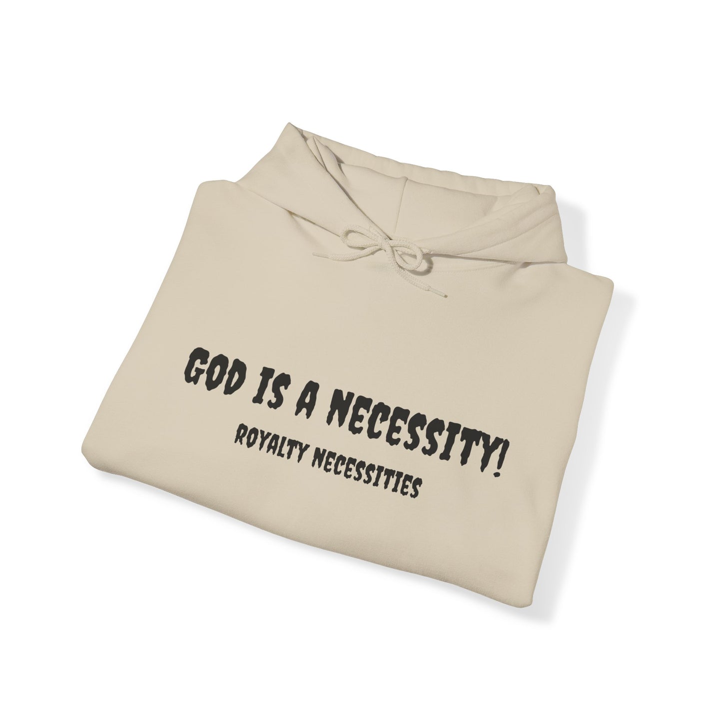 God is a Necessity! RTN Cross Hoodie