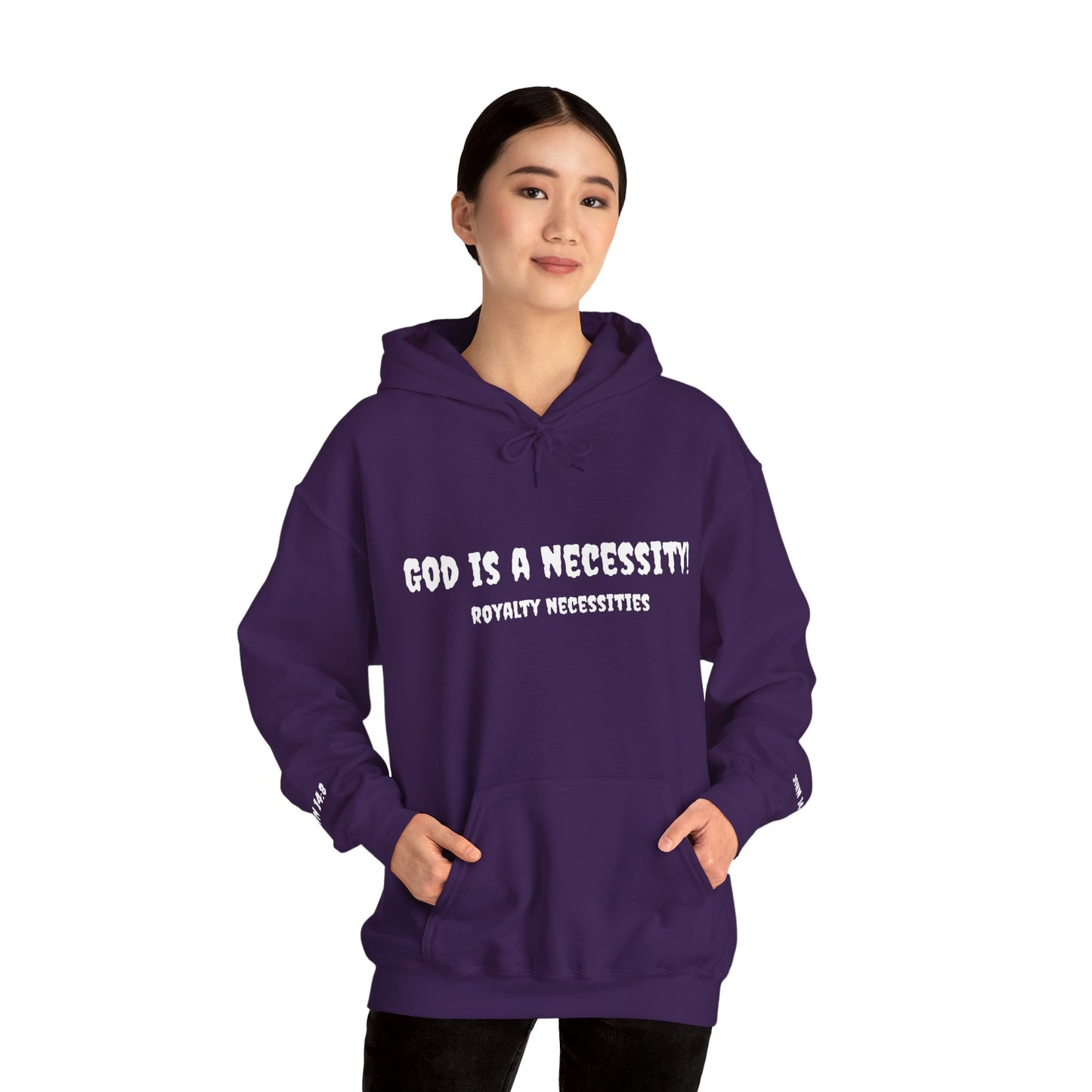 God is a Necessity! RTN Cross Hoodie