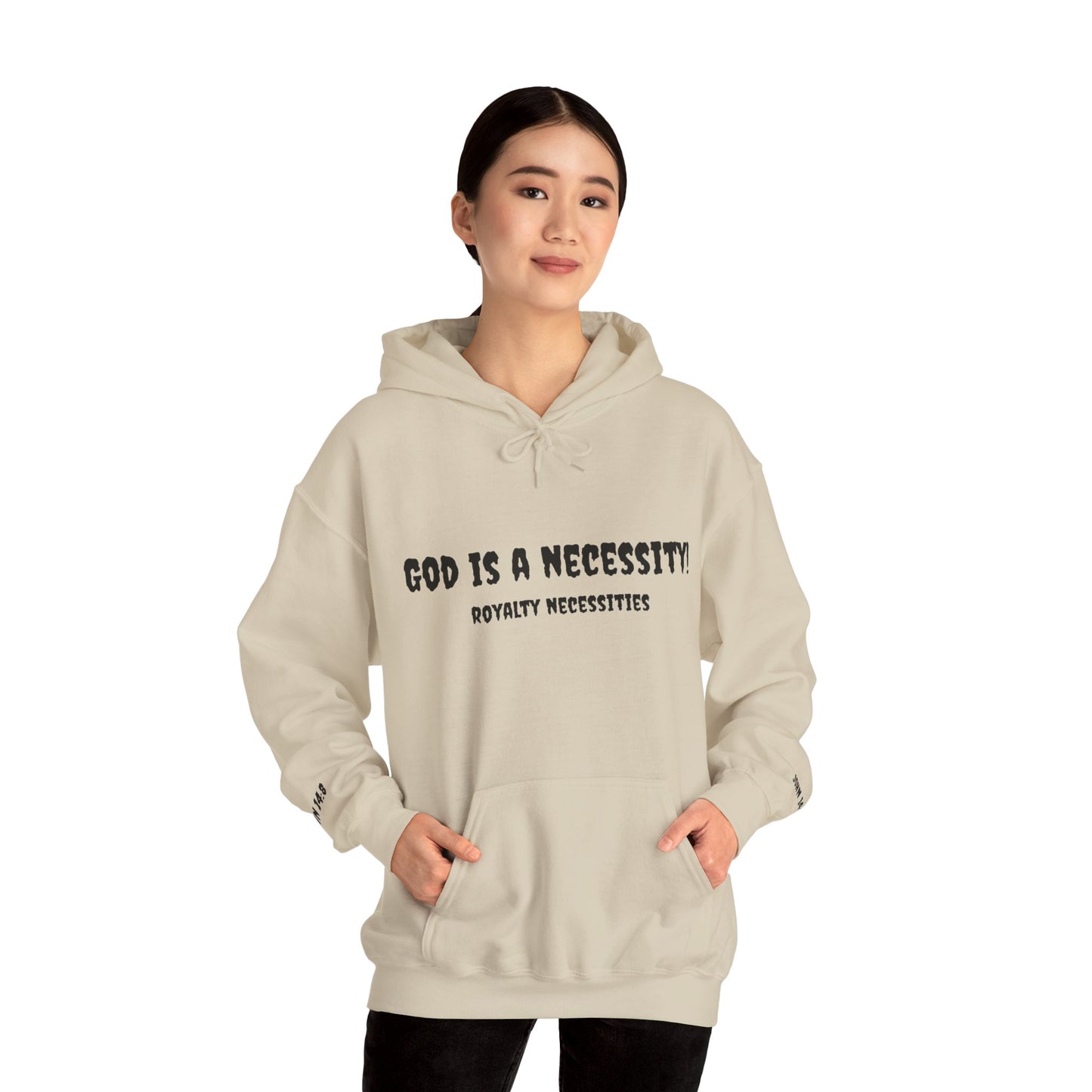 God is a Necessity! RTN Cross Hoodie