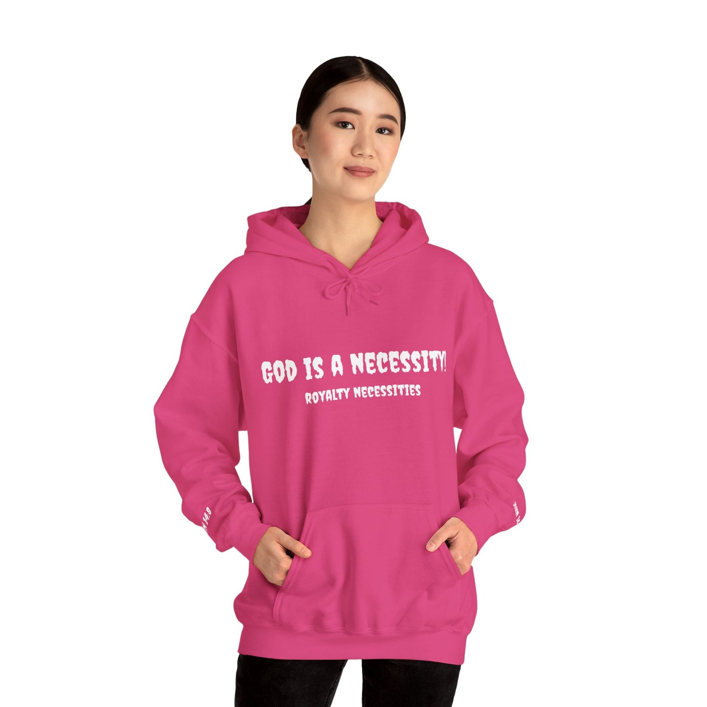 God is a Necessity! RTN Cross Hoodie