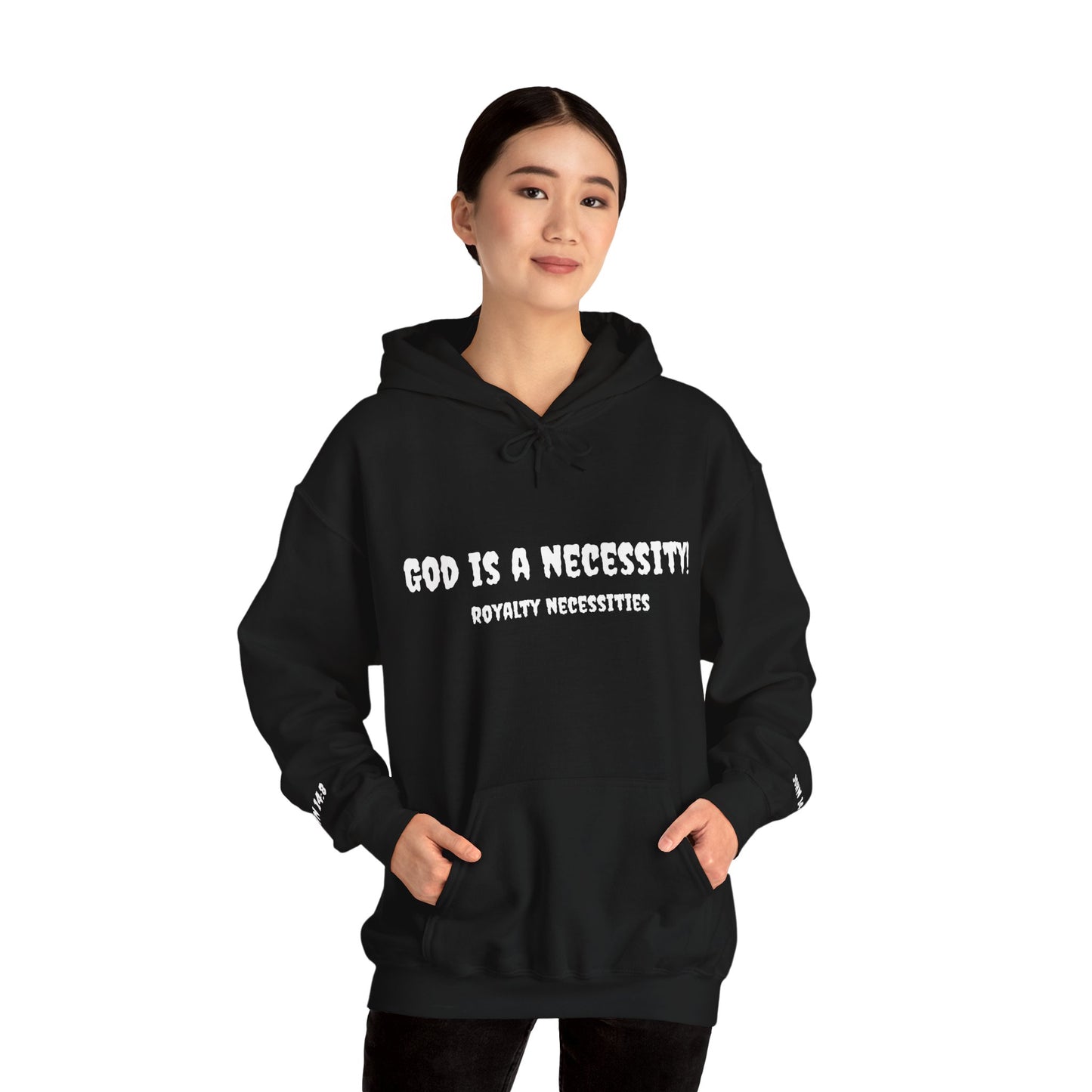 God is a Necessity! RTN Cross Hoodie