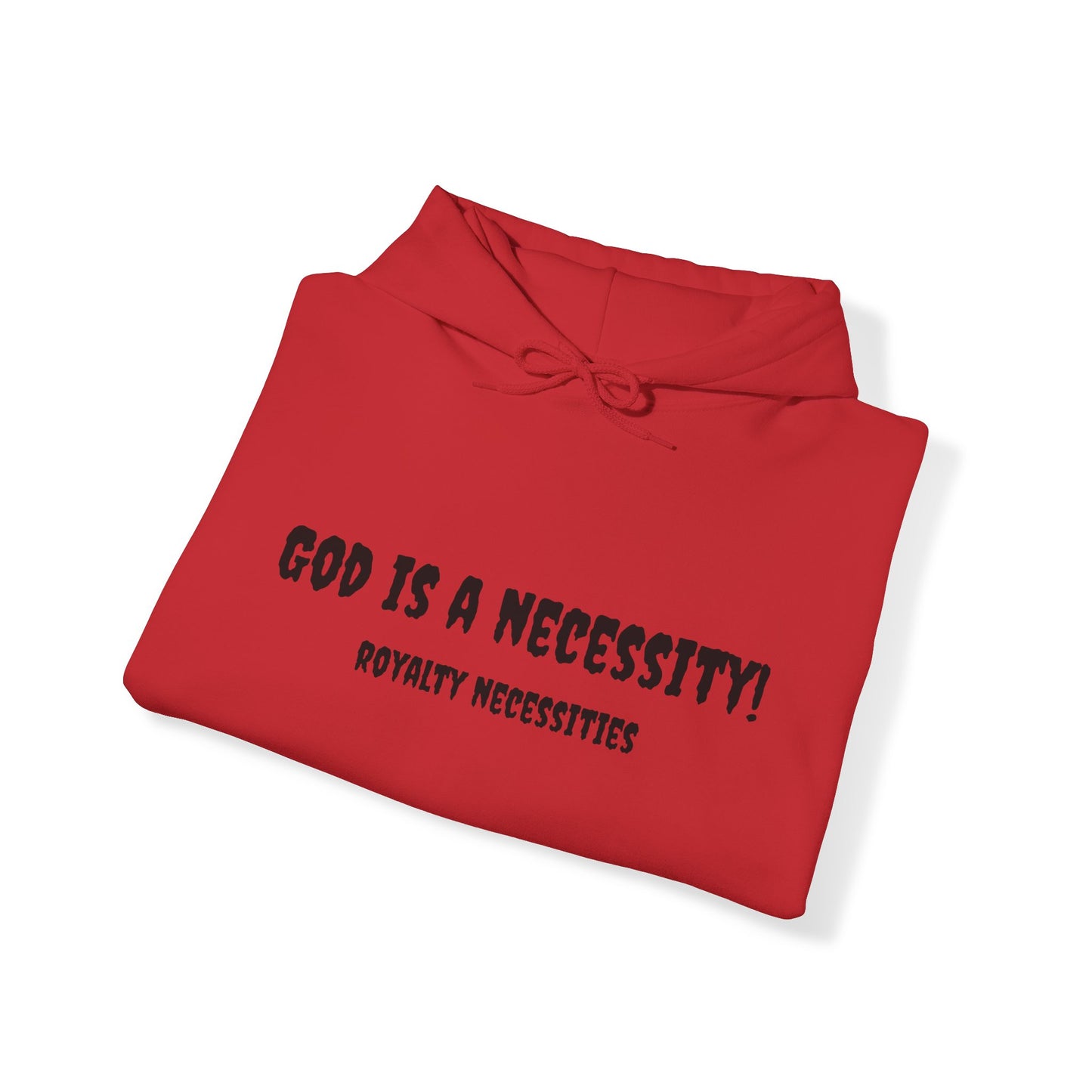 God is a Necessity! RTN Cross Hoodie